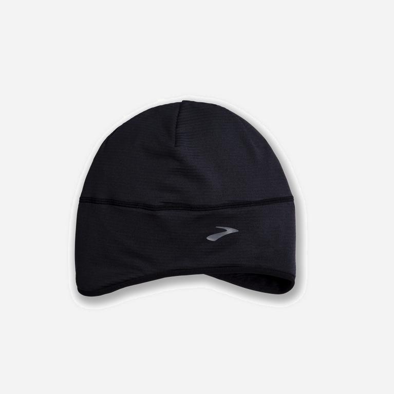 Brooks Notch Thermal Beanie Löparkepsar Dam 785139-UPR Svarta